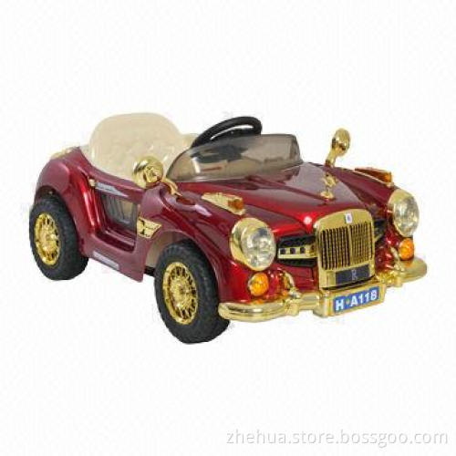 New R/C Ride-on Car with Open Doors and Power Display